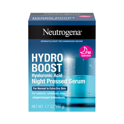 Neutrogena® Hydro Boost Night Pressed Serum with Hyaluronic Acid 1.7 Oz