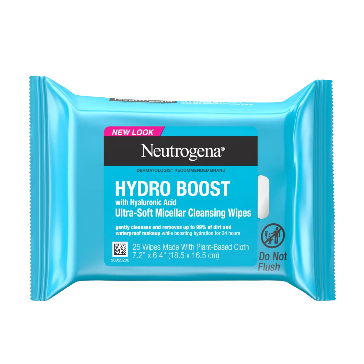 Neutrogena Hydro Boost Ultra-Soft Micellar Cleansing Wipes, 25 Count