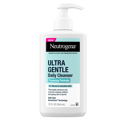 Neutrogena® Ultra Gentle Daily Cleanser, Fragrance Free, 12 Fl. Oz
