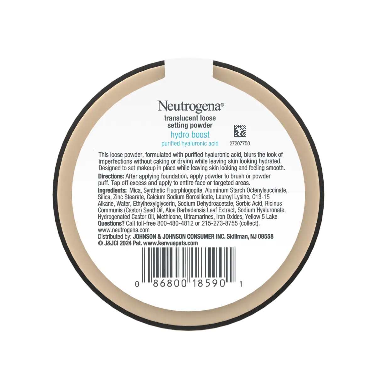 Neutrogena® Hydro Boost Translucent Lose Setting Powder, 0.44 Oz
