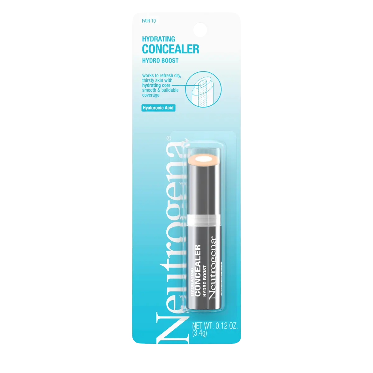 Neutrogena® Hydro Boost Hydrating Concealer, 10 Fair 0.12 Oz