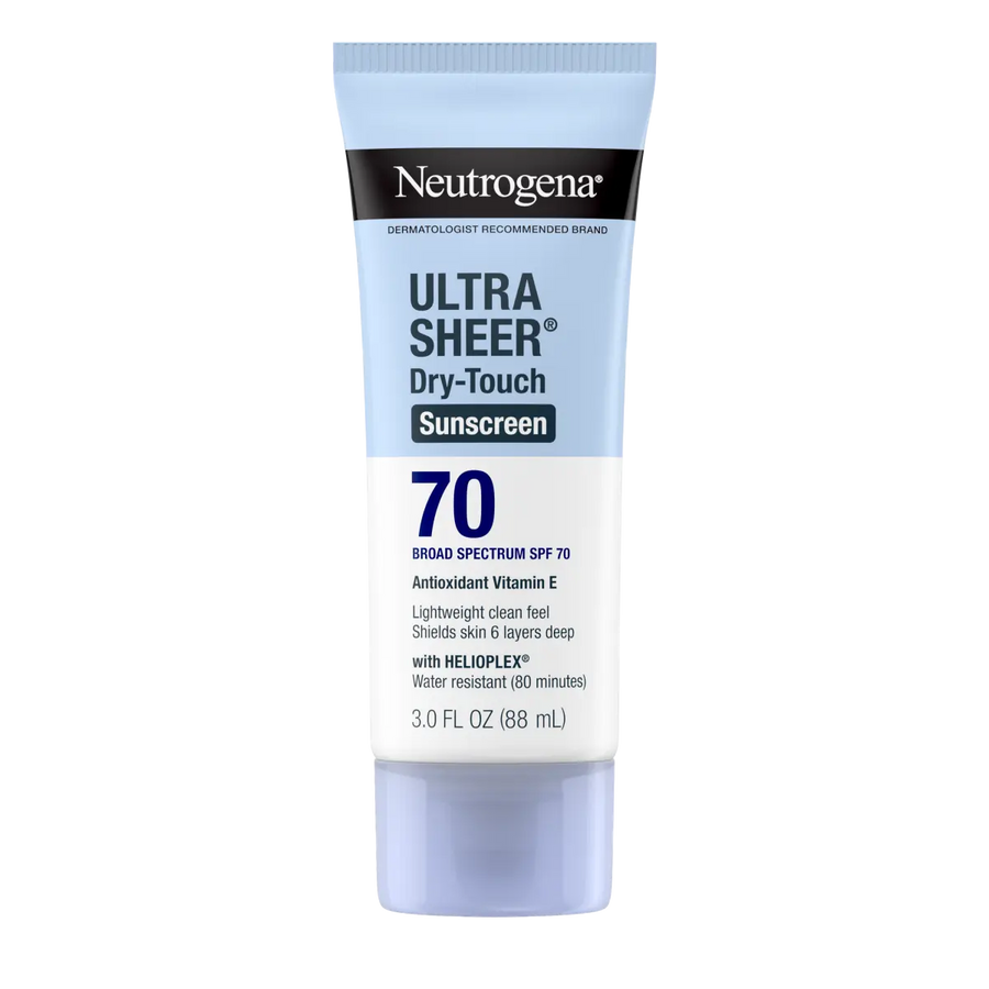 Neutrogena® Ultra Sheer Dry-Touch Sunscreen Lotion Broad Spectrum SPF 70, 3 Fl. Oz