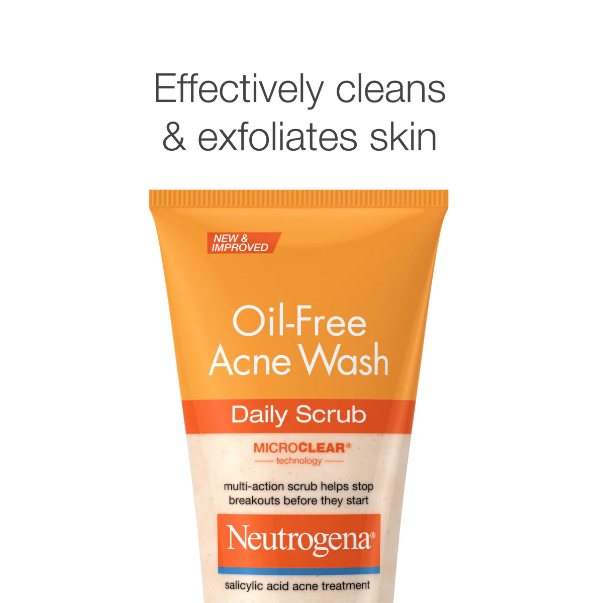 Neutrogena® Oil-Free Acne Wash Daily Scrub, 4.2 Fl. Oz