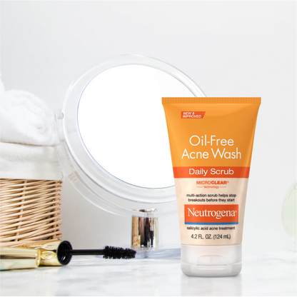 Neutrogena® Oil-Free Acne Wash Daily Scrub, 4.2 Fl. Oz