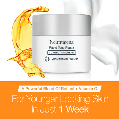 Neutrogena® Rapid Tone Repair Retinol + Vitamin C Correcting Cream, 1.7 Oz