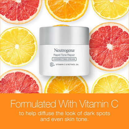 Neutrogena® Rapid Tone Repair Retinol + Vitamin C Correcting Cream, 1.7 Oz
