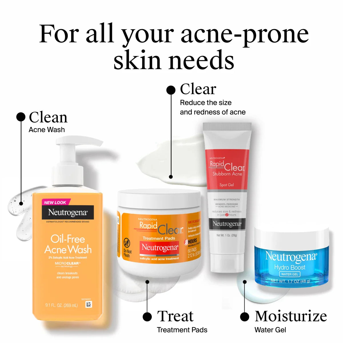 Neutrogena® Rapid Clear Stubborn Acne Spot Gel, 1 Oz