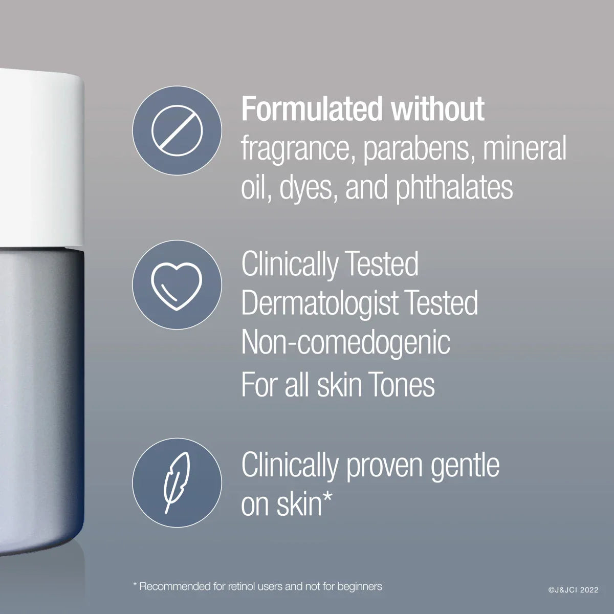 Neutrogena® Rapid Wrinkle Repair Retinol Pro+ Night Cream, Fragrance Free, 1.7 Oz