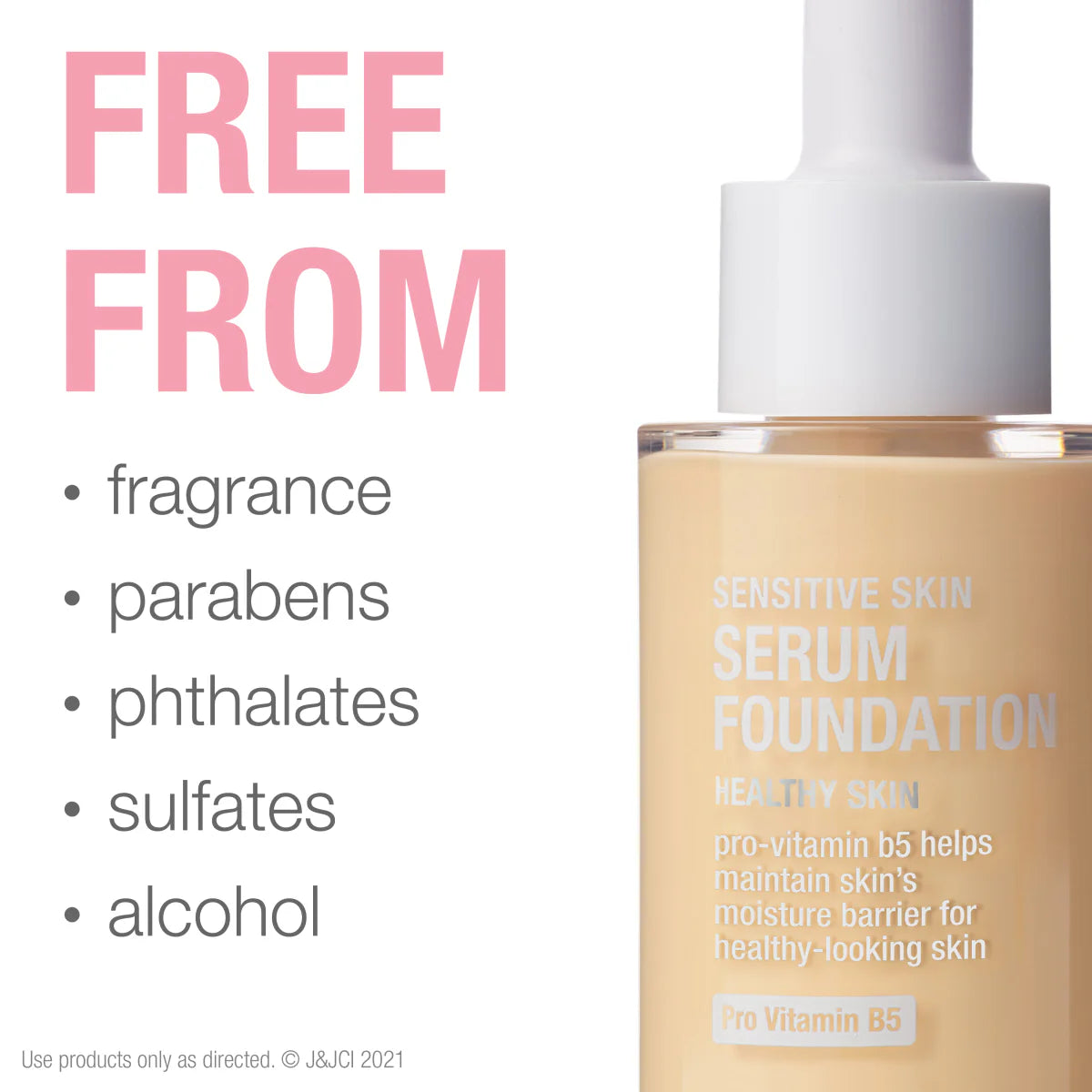 Neutrogena® Healthy Skin Sensitive Skin Serum Foundation, Light 01, 1 Oz