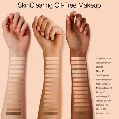 Neutrogena® Skinclearing Liquid Makeup, 10 Classic Ivory, 1 Fl. Oz