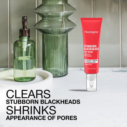 Neutrogena® Stubborn Blackheads Daily Acne Facial Serum, 1 Fl. Oz