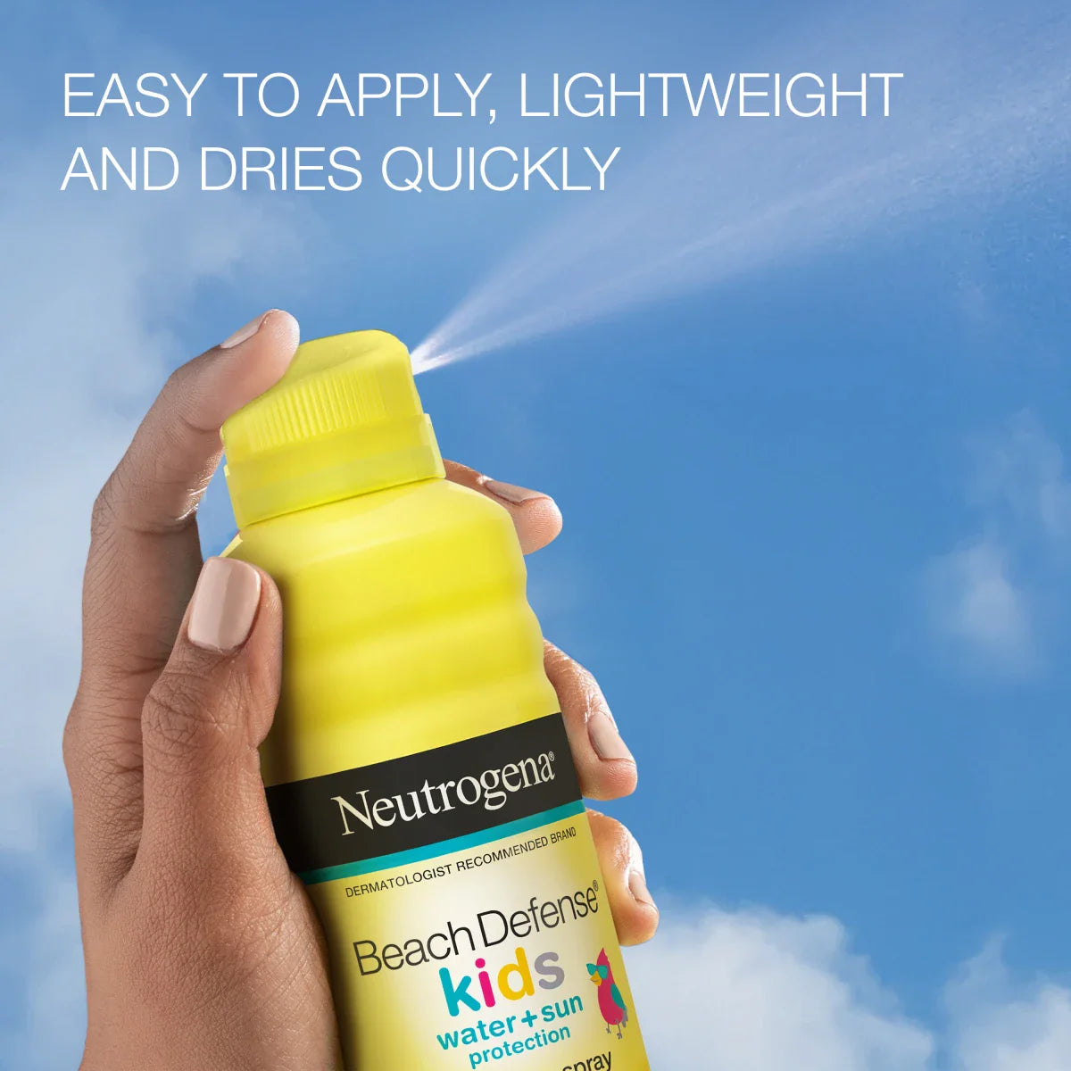 Neutrogena® Beach Defense Kids Sunscreen Spray Broad Spectrum SPF 70, 6.5 Oz