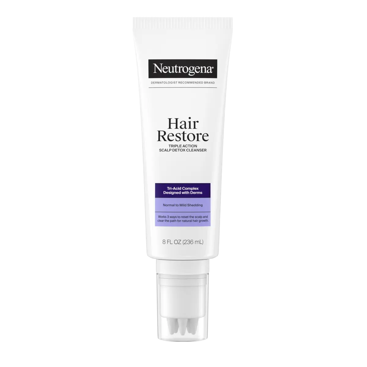 Neutrogena® Hair Restore Triple Action Scalp Detox Cleanser, 8 Fl. Oz