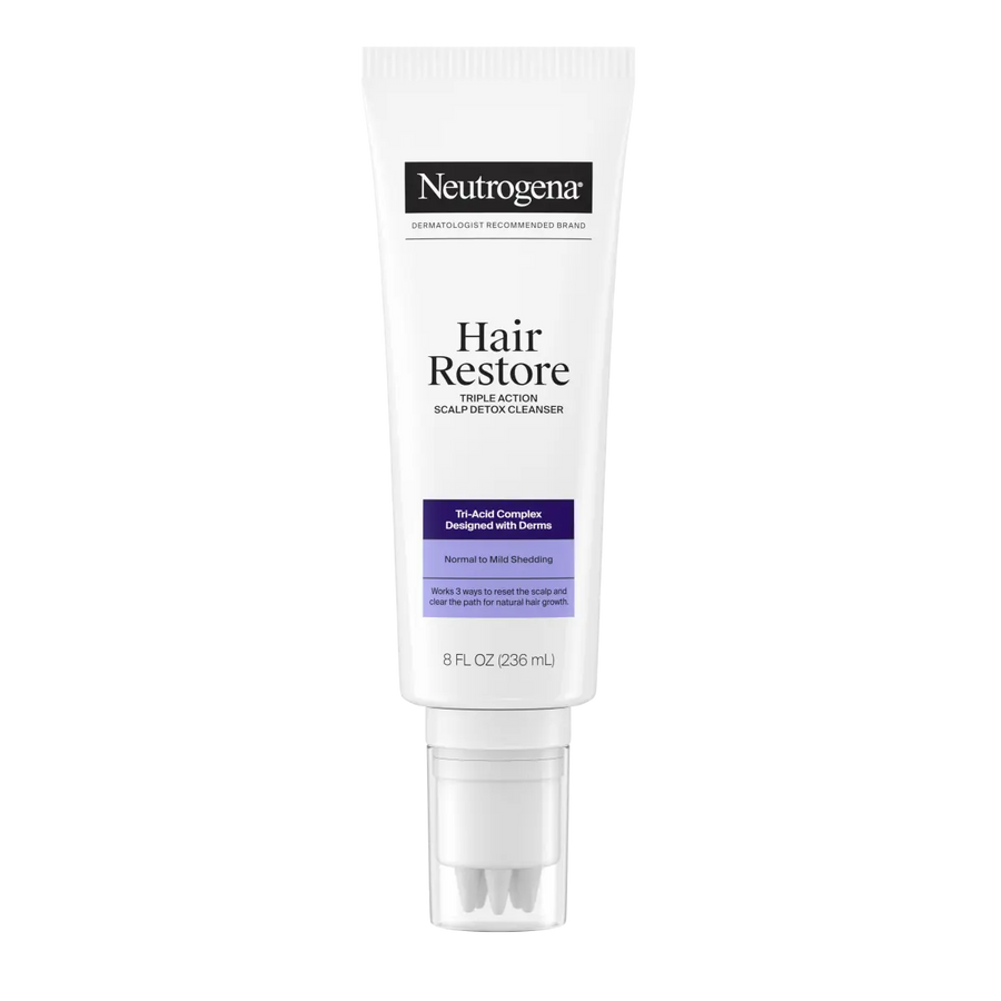 Neutrogena® Hair Restore Triple Action Scalp Detox Cleanser, 8 Fl. Oz