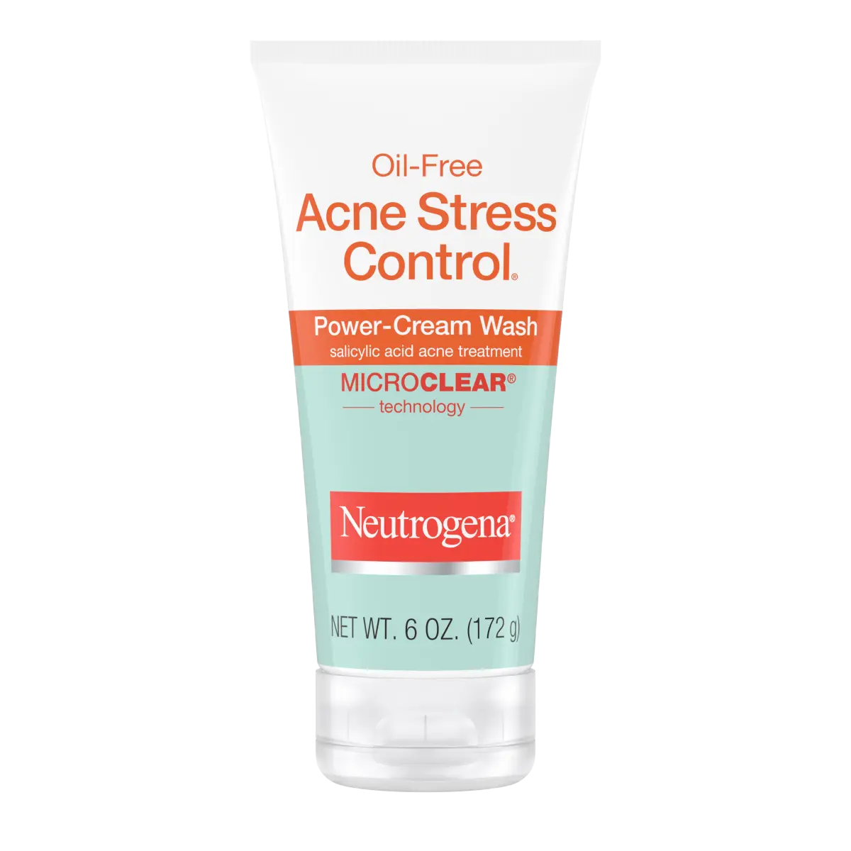 Neutrogena® Oil-Free Acne Stress Control Power-Cream Wash, 6 Oz