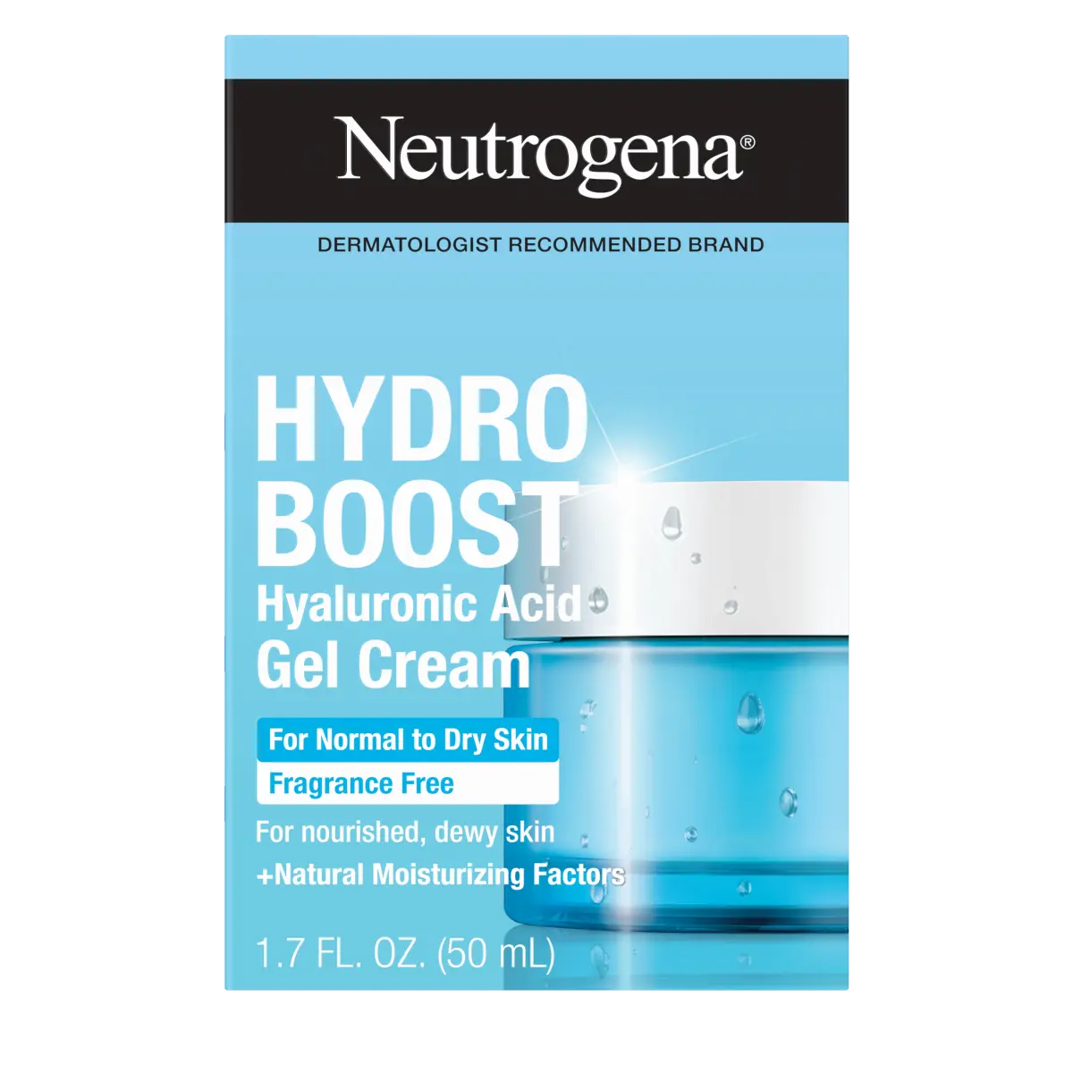 Neutrogena® Hydro Boost Hyaluronic Acid Gel Cream Fragrance Free 1.7 Fl. Oz