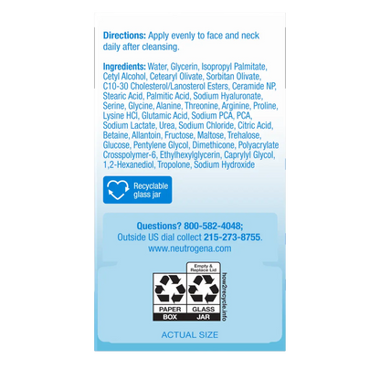 Neutrogena® Hydro Boost Hyaluronic Acid Water Cream Fragrance Free Facial Moisturizer 0.5 Fl. Oz