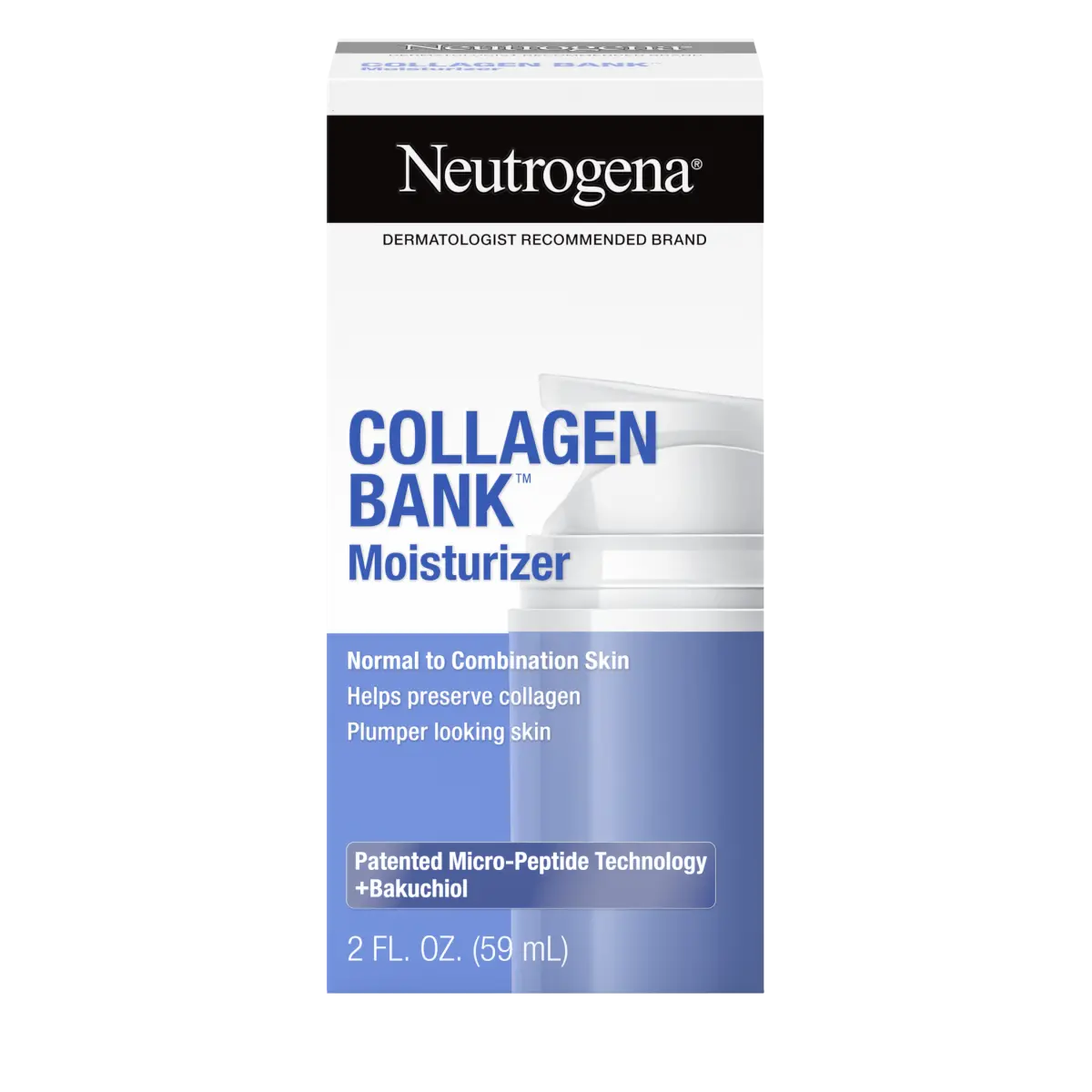 Neutrogena® Collagen Bank Night Moisturizer, Normal to Combination Skin 2. Fl. Oz