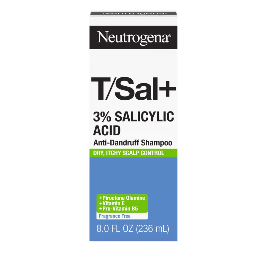 Neutrogena® T/Sal+ 3% Salicylic Acid Anti-Dandruff Shampoo, 8fl oz