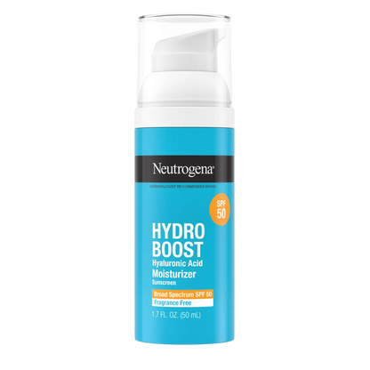 Neutrogena® Hydro Boost SPF 50 Hyaluronic Acid Moisturizer, 1.7 Fl. Oz