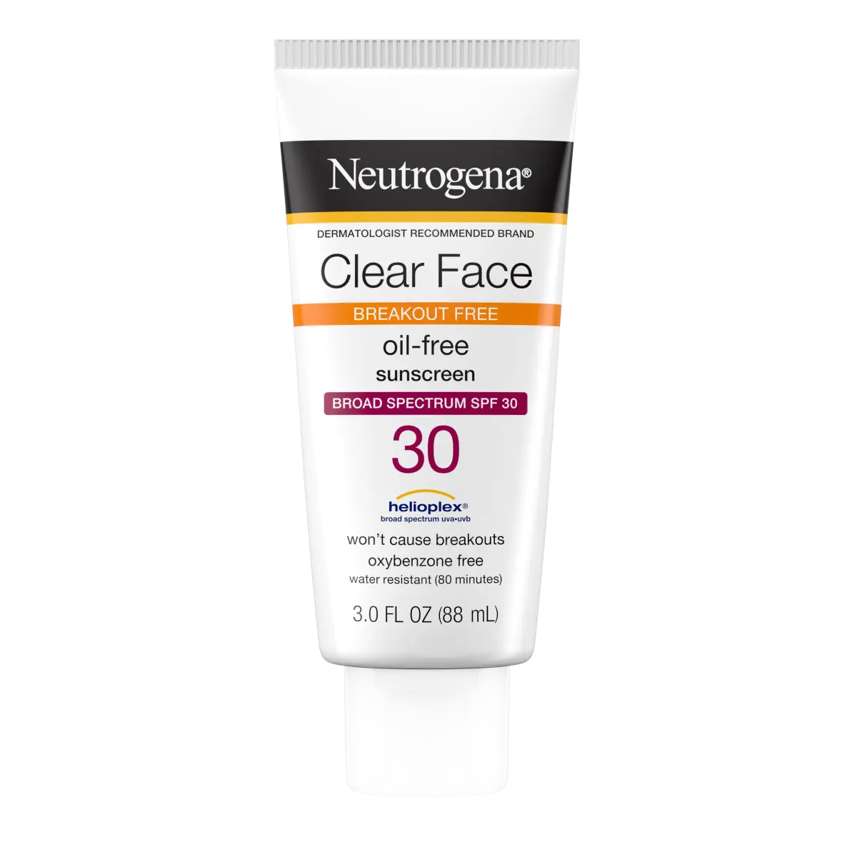 Neutrogena® Clear Face Liquid Lotion Sunscreen Broad Spectrum SPF 30, 3 Fl. Oz