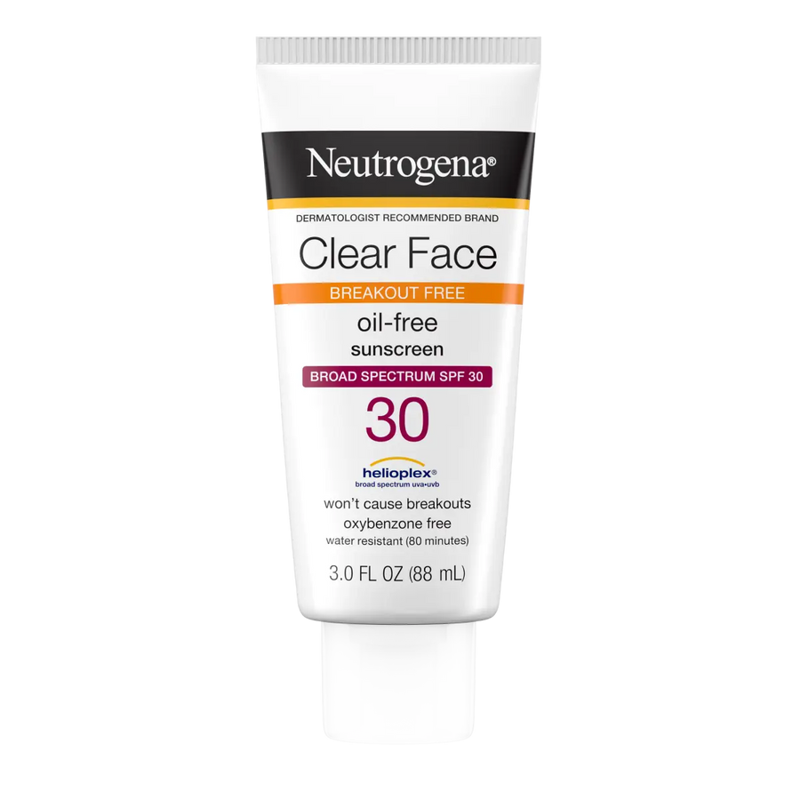 Neutrogena® Clear Face Liquid Lotion Sunscreen Broad Spectrum SPF 30, 3 Fl. Oz
