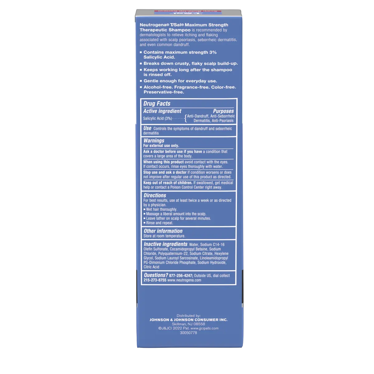 T/Sal® Therapeutic Shampoo-Scalp Build-up Control