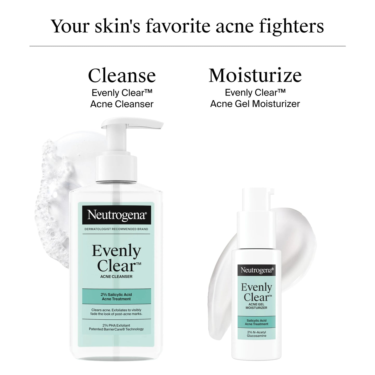 Neutrogena® Acne-Fighting Skincare Solutions Regimen Duo